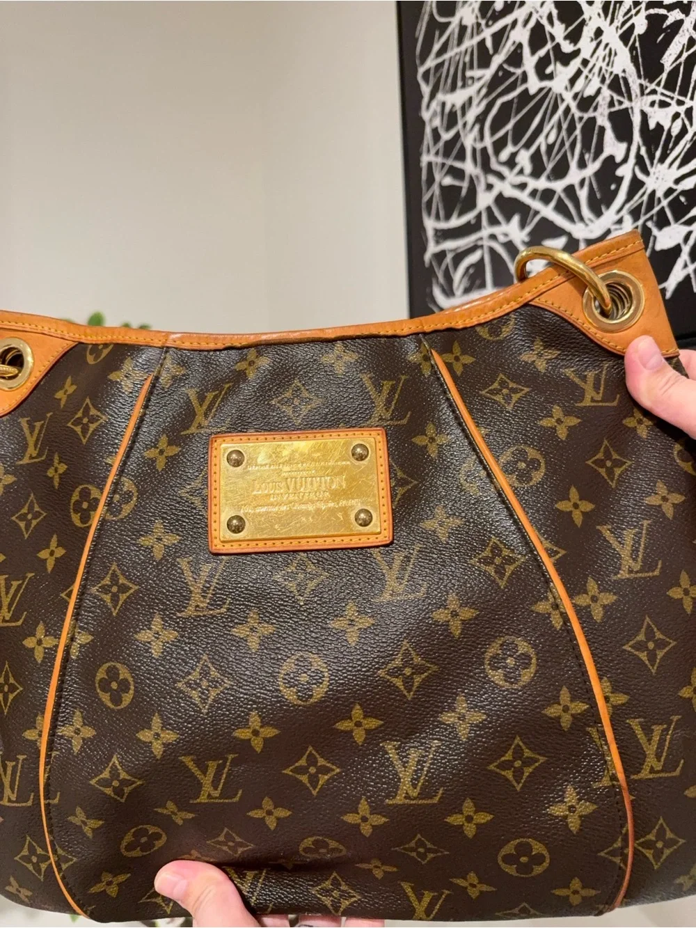 LV Galleria MM in Monogram
